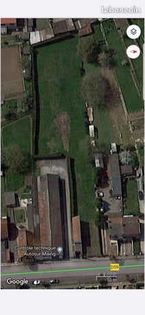 Terrain 2122 m² Maing