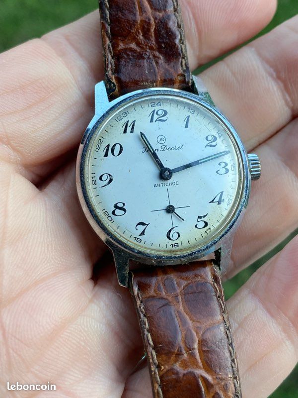 Montre Mécanique Homme ÉRIC - Calibre FE 233-60 - À Restaurer - Pièce Vintage