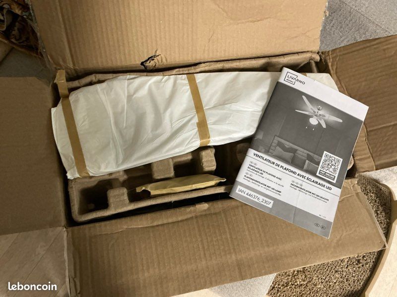 Ventilateur plafond avec éclairage LED.Neuf (image 9)