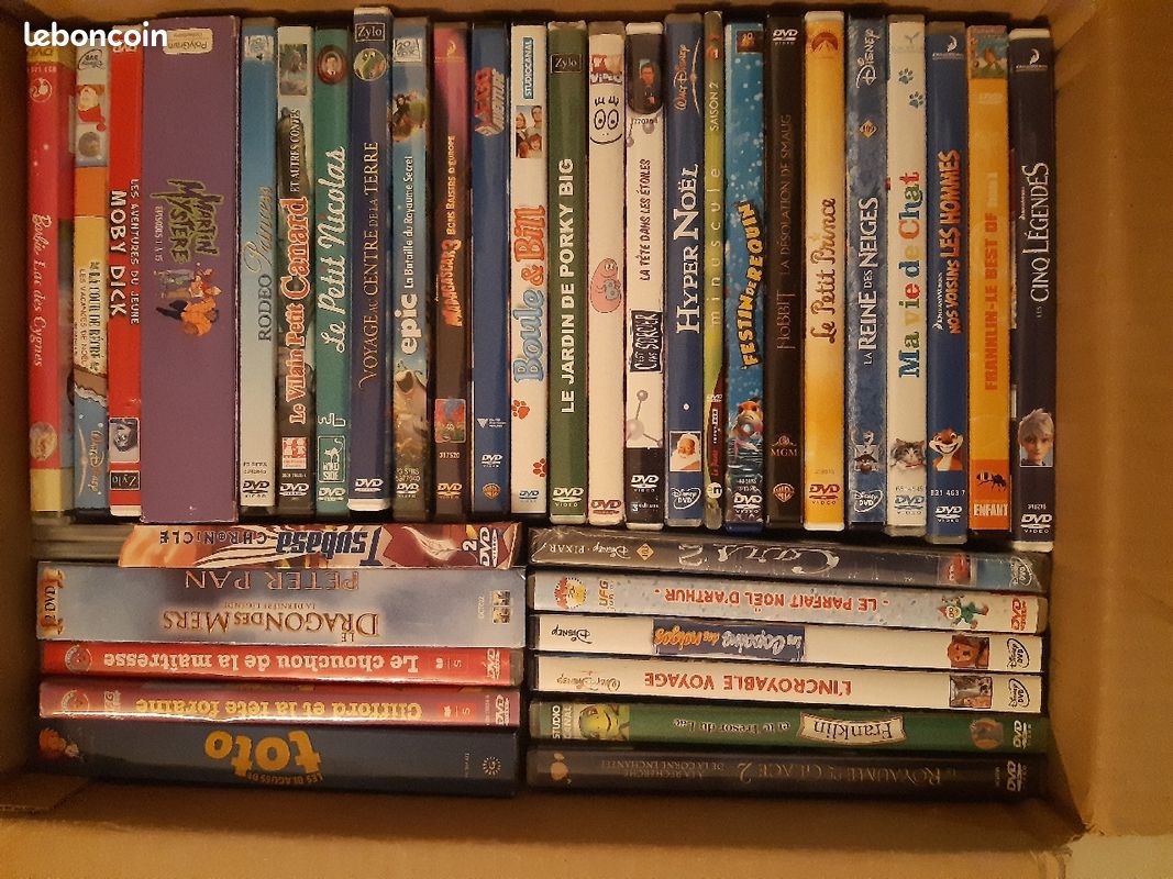 80 DVD enfants et famille (image 1)