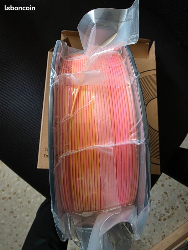 Filament 3D Anycubic PLA SILK - 1kg - Neuf rose or (image 3)