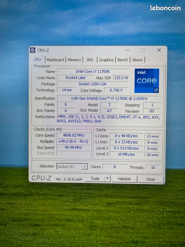 PC I7 11700K 32 gb ram Mini ITX (image 6)