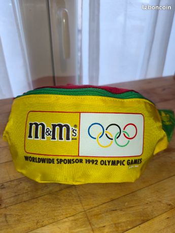 Sac de voyage collector Jeux olympiques Albertville 1992 Yoplait neuf - Collection