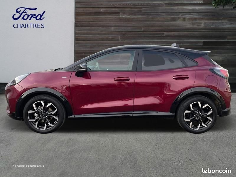 Ford Puma Flexifuel 125ch S&S mHEV ST-Line X Vivid Ruby