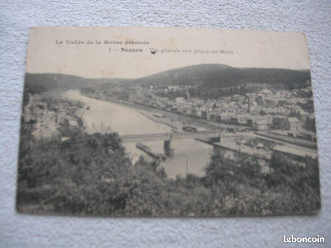 Cpa 1910, Nouzon, Ardennes, vue générale, Joigny, fs91 (image 1)