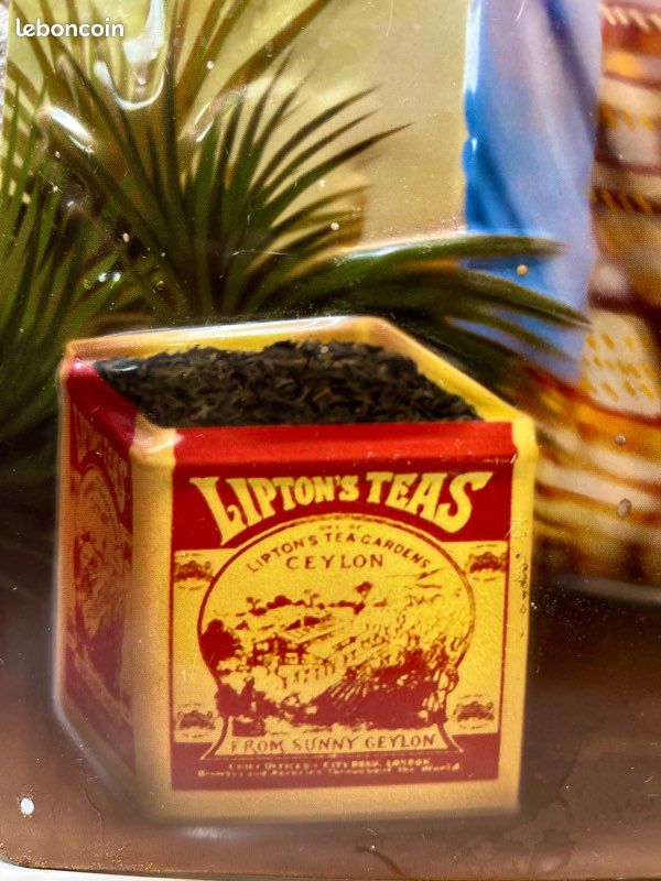 Plaque émaillée Lipton’s Teas (image 4)