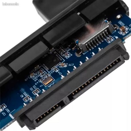 Boîtier Disque Dur SATA SODIAL USB 3.0 Pour 2.5 Et 3.5 Pouces – Noir