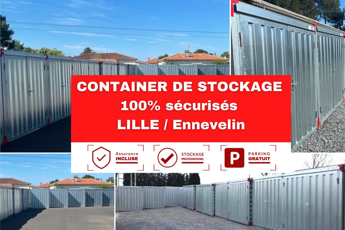 Location de Box. Garde Meuble Self-Stockage. Vente Containers.