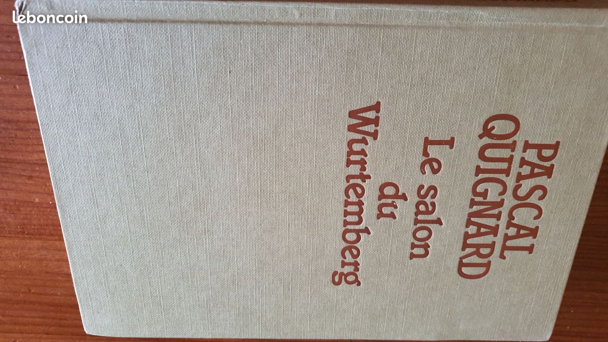Le salon du Wurtemberg - Pascal Quignard - Club express (image 1)