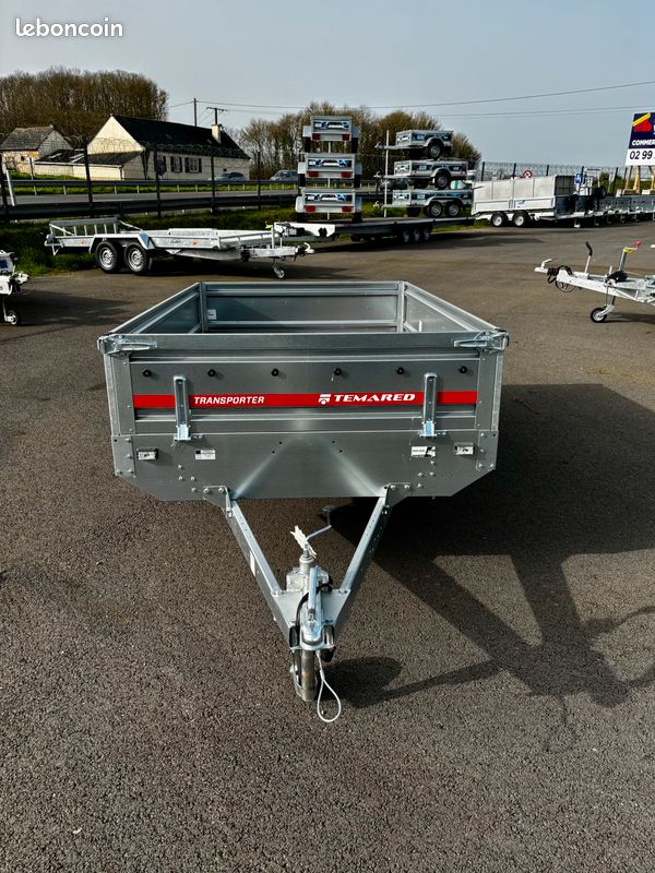 PLATEAU Simple Essieu TRANSPORTEUR 2515 Temared PTAC 750KG CU 511KG Dim Utiles 254x151 (image 5)