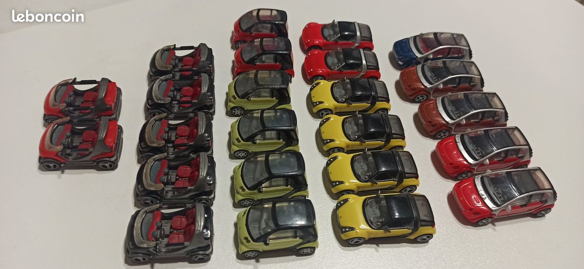 Lot 24 voitures Smart - KINDER (image 6)
