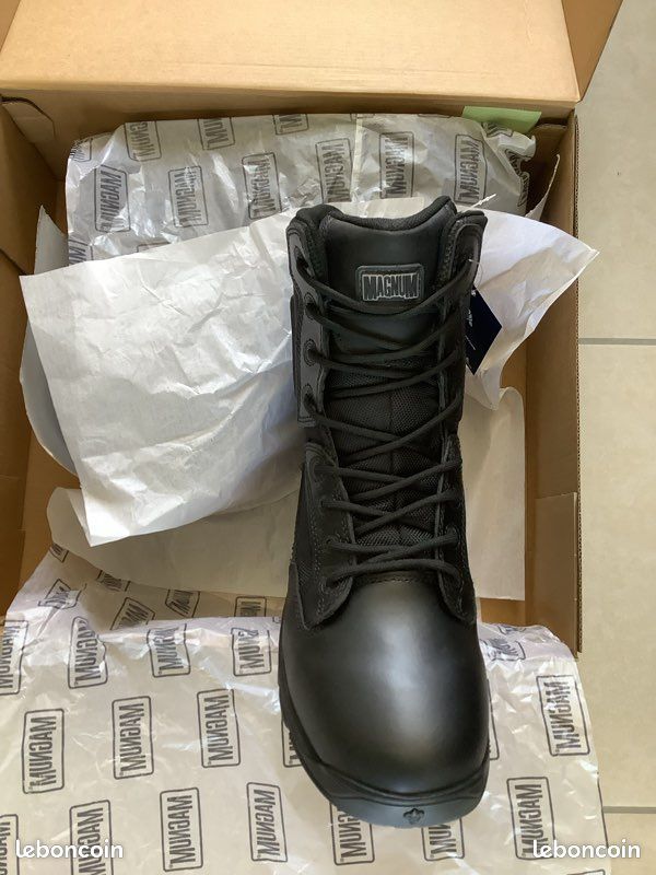 Chaussures Rangers STRIKE FORCE Zip Semelle Michelin