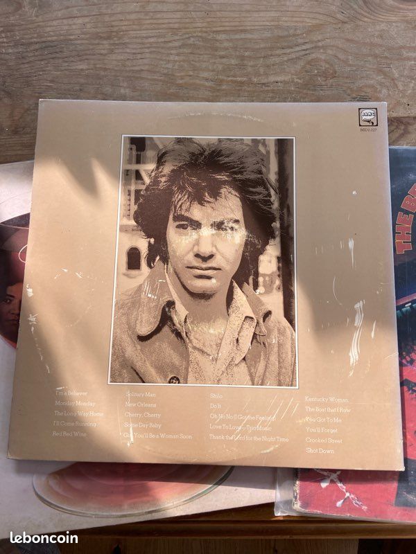 Vinyle LP Neil Diamond Double Gold Compilation Hits 60s 70s (image 3)
