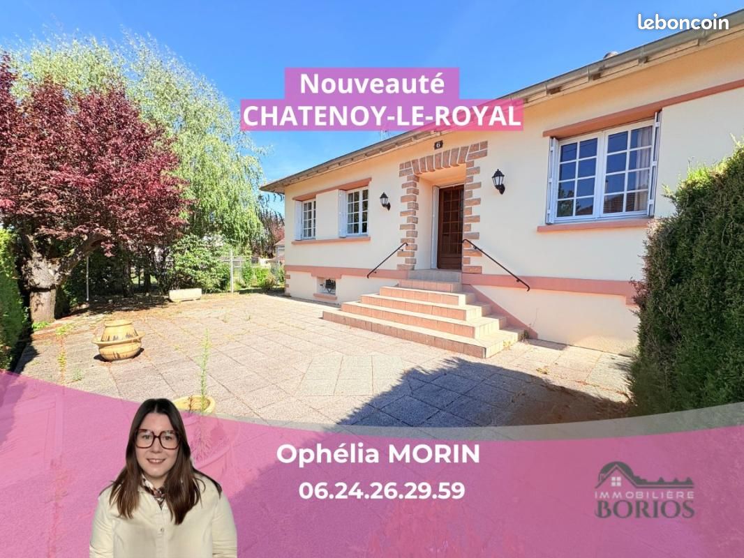 Maison 5 pièces 104 m² · à Châtenoy-le-Royal · 104 m² · 173 000 €