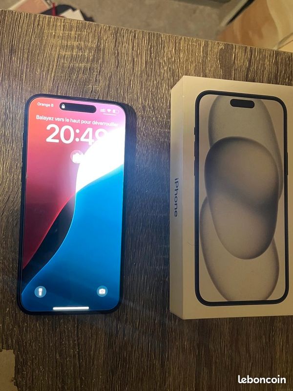 IPhone 15 plus 128Gb à vendre (image 1)