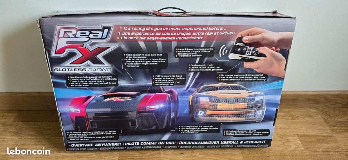 Circuit voiture avec I.A Real FX Racing - Jeux & Jouets