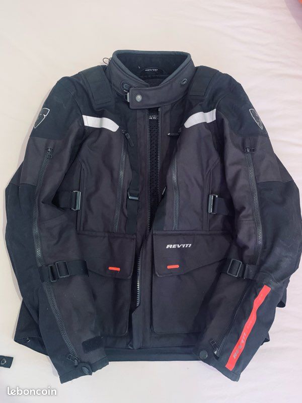 Veste Rev It Sand noir M Équipement moto