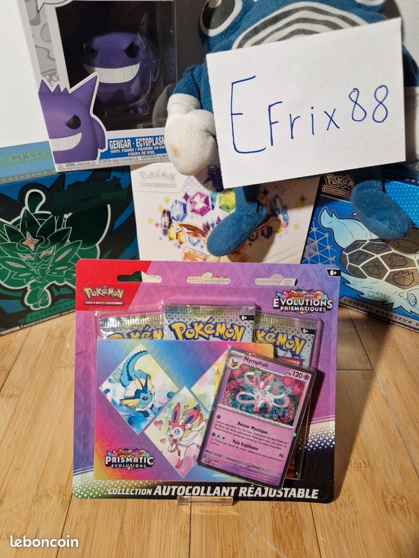 Tripack Nymphali Evolutions Prismatiques EV8.5 FR Neuf Scellé - Pokémon (image 1)