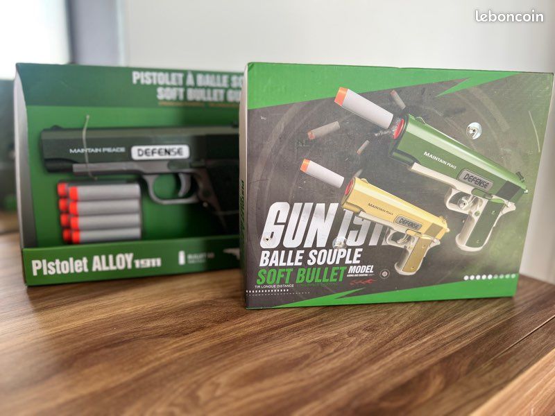 Pistolet à balles souples 1911 – Jouet neuf (image 3)