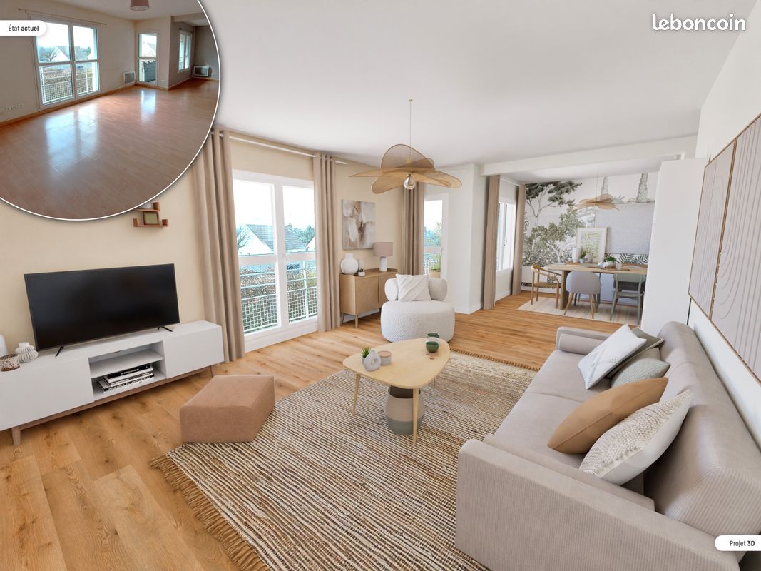 Appartement 5 pièces 94 m² · à Bucy-le-Long · 94 m² · 119 000 €