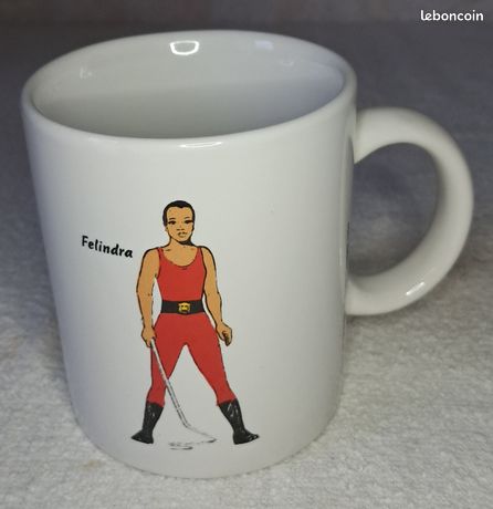 Lot De 3 Mugs Fort Boyard 1999 - Père Fouras - Collection Vintage - État Excellent - Sans Marque