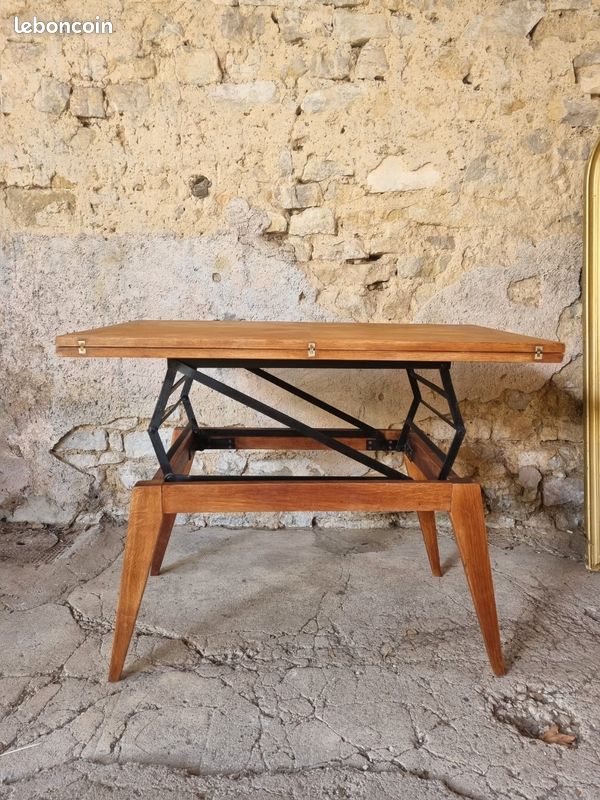 Table basse papillon modulable vintage (image 1)