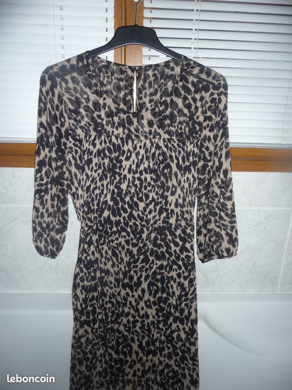 Robe Femme Motifs Géométriques - Taille 44, Occasion Parfait état