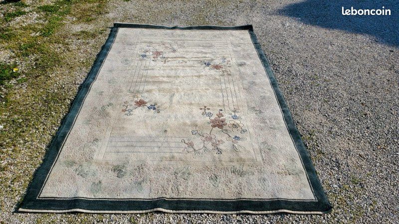 Tapis chinois en soie de 1993 - 240/150cm (image 1)