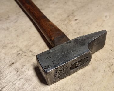 Ancien Marteau De Forgeron Octogonal - 2,150 Kg - Outil XXème 1940-1960