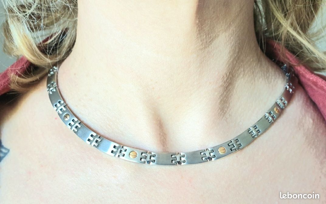 Collier acier Julien D'Orcel (image 3)