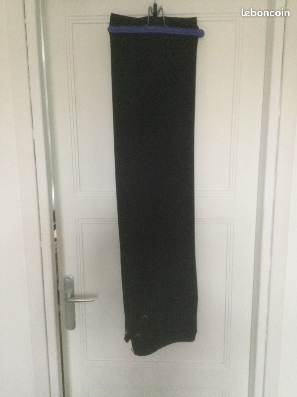 Pantalon noir « marin » (image 1)