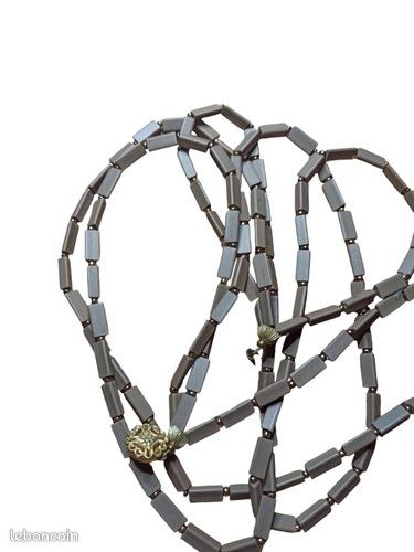 Collier Vintage Métal - Style Créateur Unique Fantaisie Élégant - Occasion
