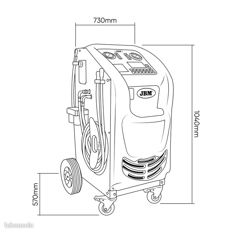Machine échange huile boîte auto neuf - Livraison gratuite - Garantie 2 ans (image 4)