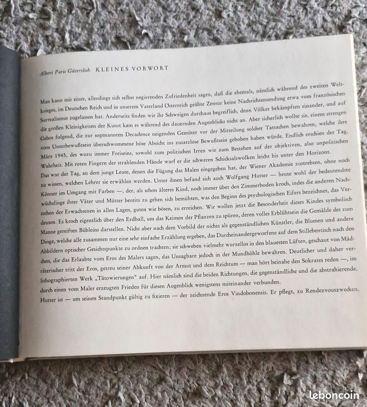 Wolfgang Hutter. Essay und Werkkatalog. Vorwort von A. P. Gütersloh - 1969 (image 5)