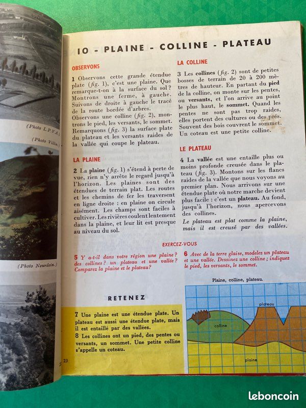 Livre scolaire ancien (image 5)