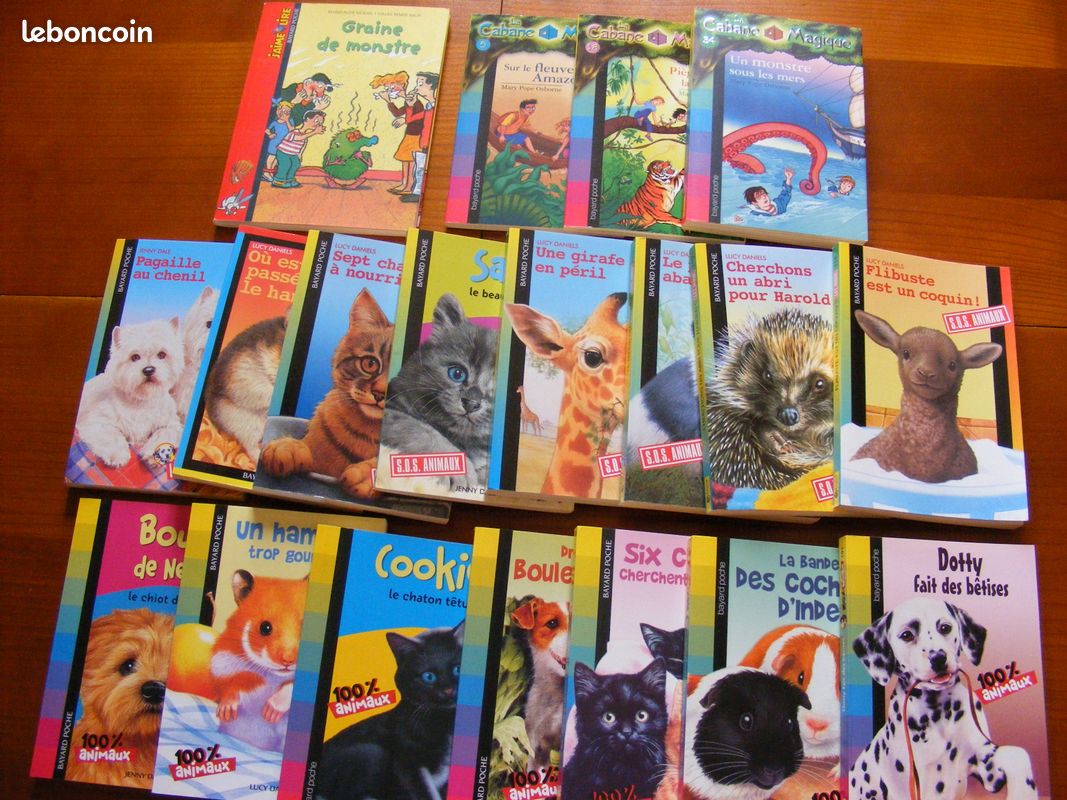 Comme NEUFS 100% animaux - SOS animaux livres (image 1)