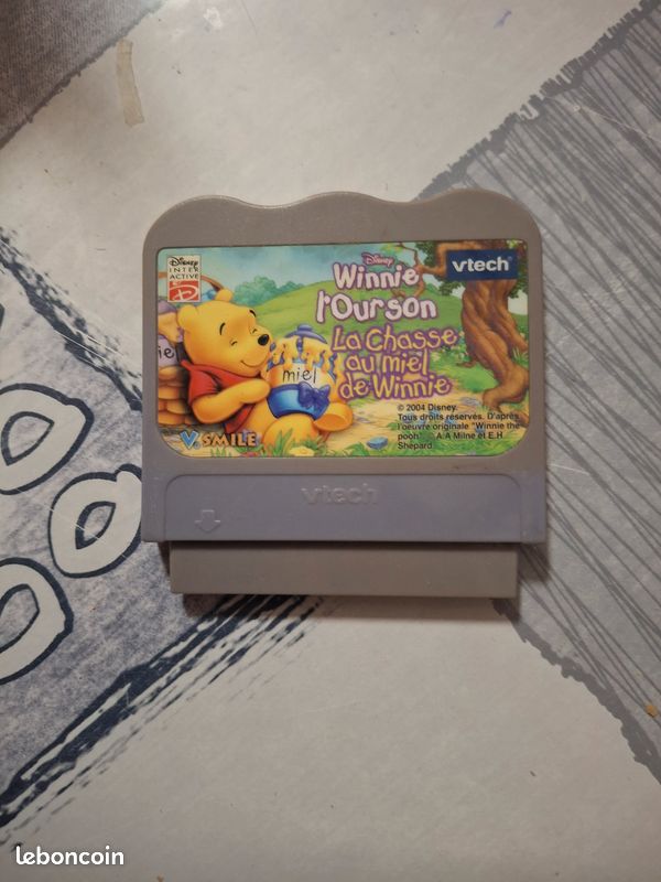 Jeu Winnie L'Ourson : La Chasse Au Miel Sur Vtech V.Smile – Action Et Aventure