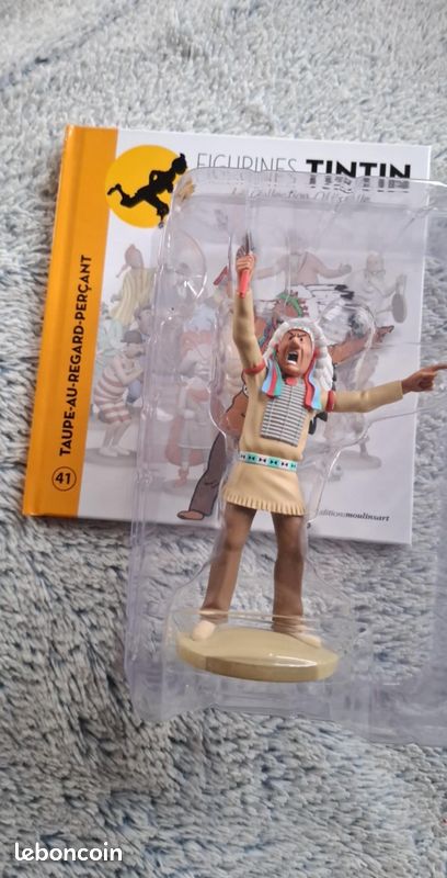 Figurine Moulinsart Tintin - Taupe du regard perçant (kiosque