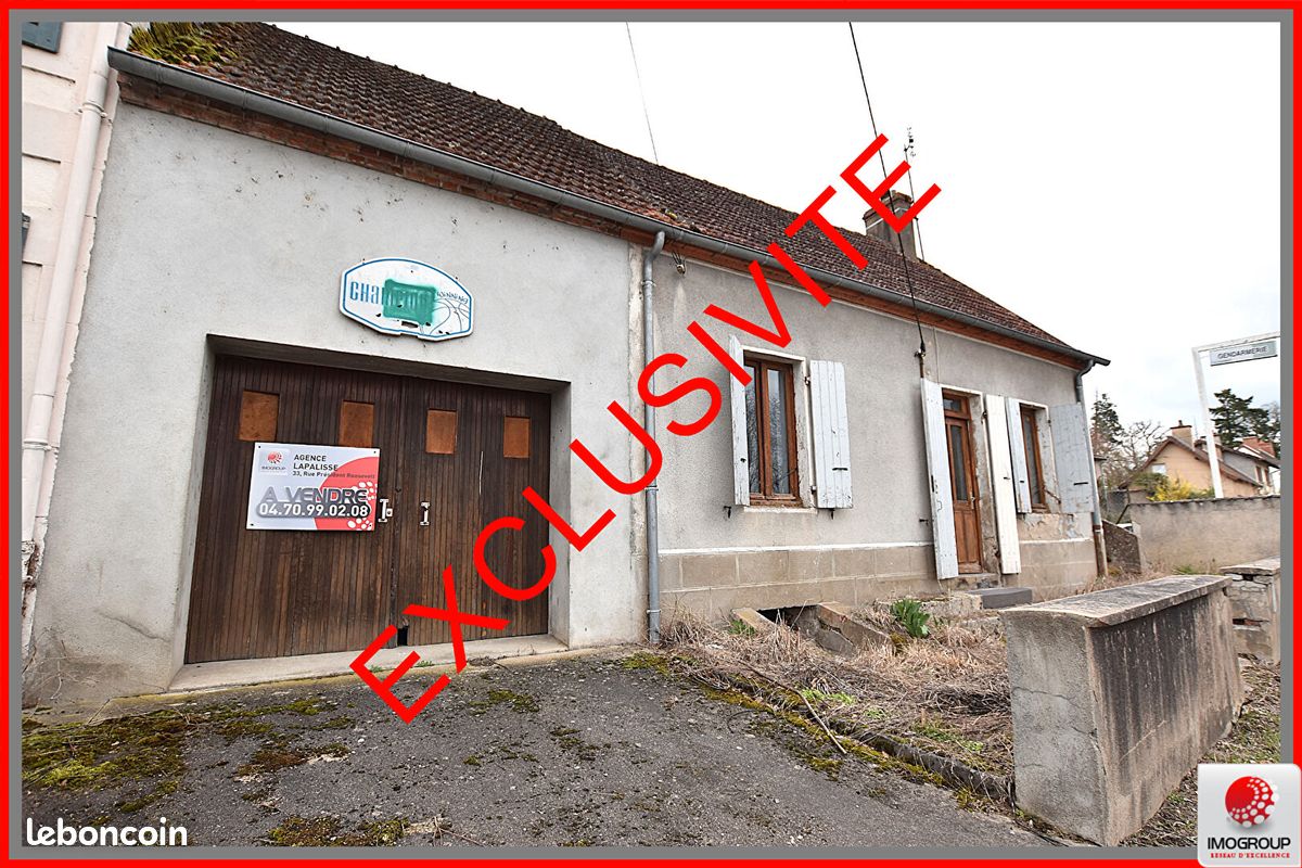 Maison 5 pièces 61 m² · à Jaligny-sur-Besbre · 61 m² · 23 000 €