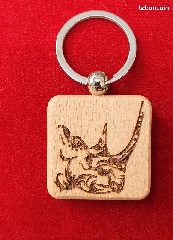Porte-clés en bois (image 2)
