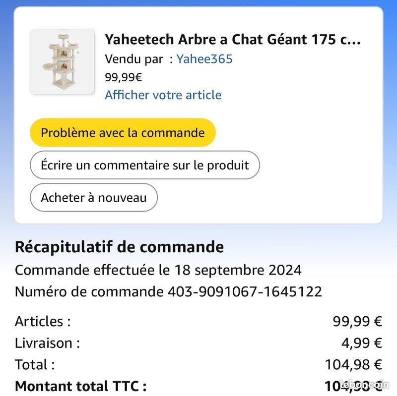Arbre à chat xxl (image 2)