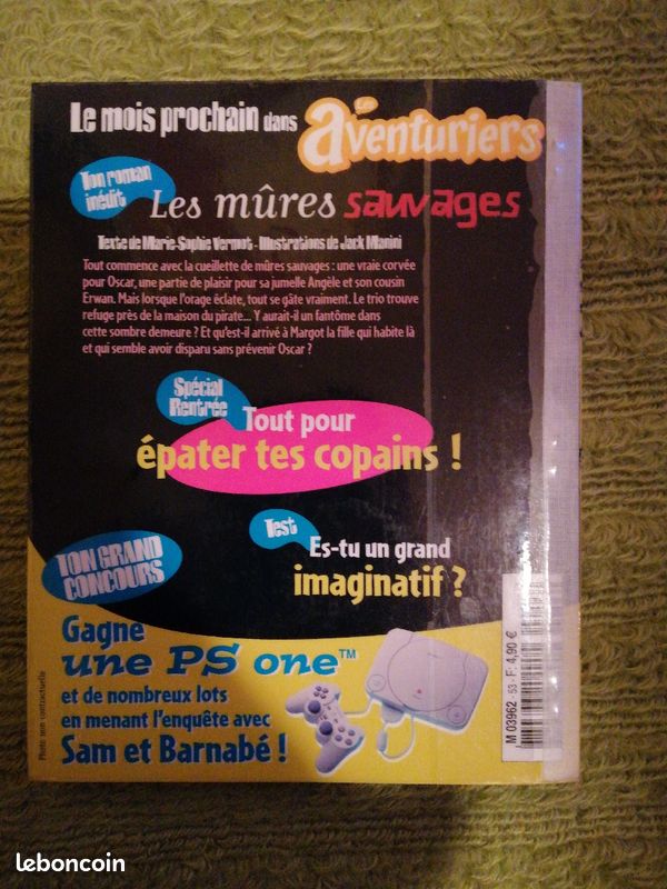 Livre les aventuriers 53 (image 2)