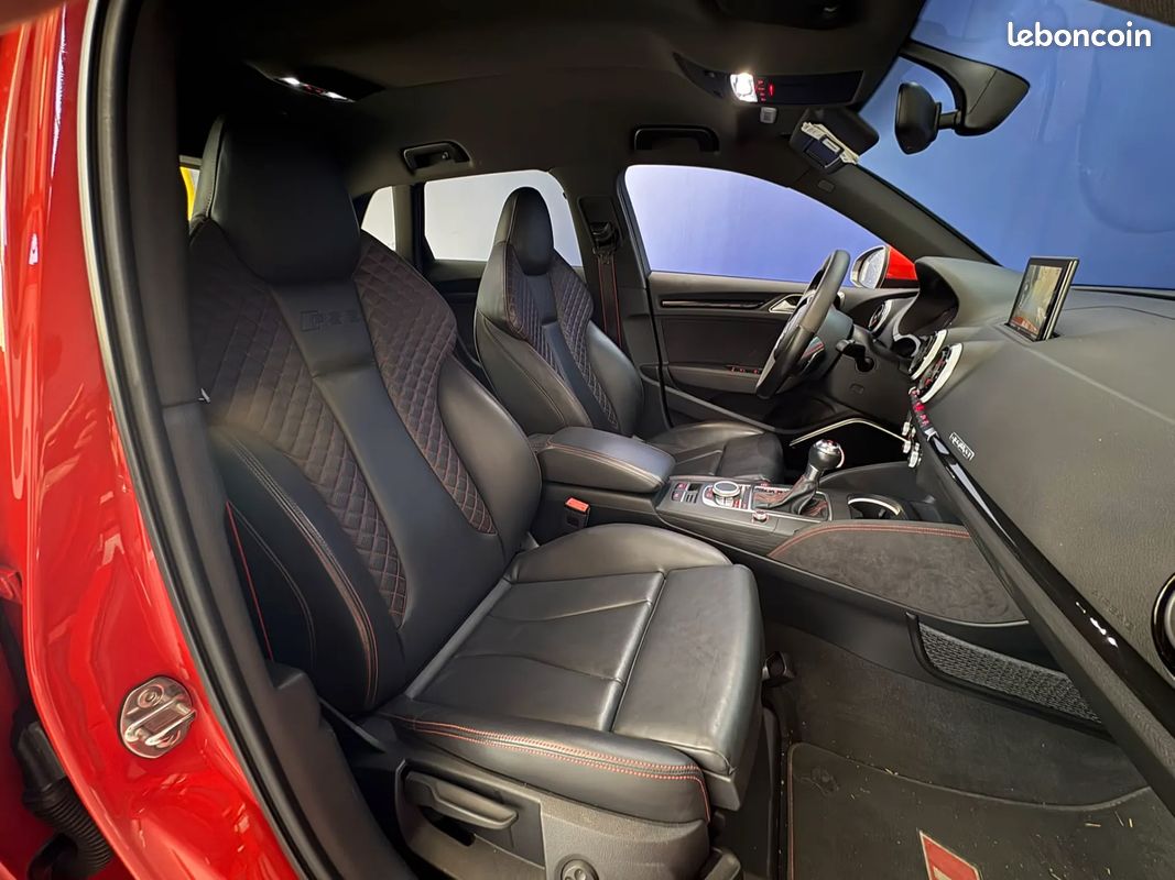 AUDI RS3 Sportback 2.5 TFSI 8V1 367ch - Garantie - Echappement Sport RS, Magnetic Ride, Sièges RS chauffants, Bang à Olufsen - (image 12)