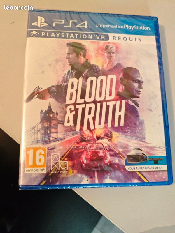 Sony PlayStation 4 - Back Blood 4 - Neuf Sous Blister, Emballage Abîmé