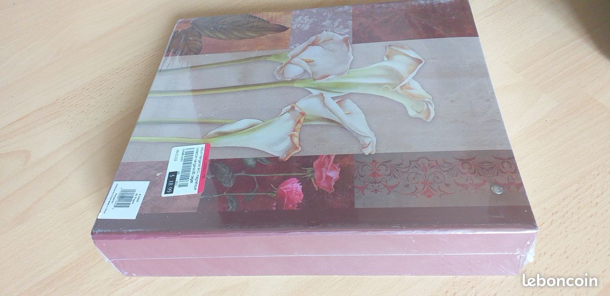 Grand album photos neuf motif fleurs (image 2)