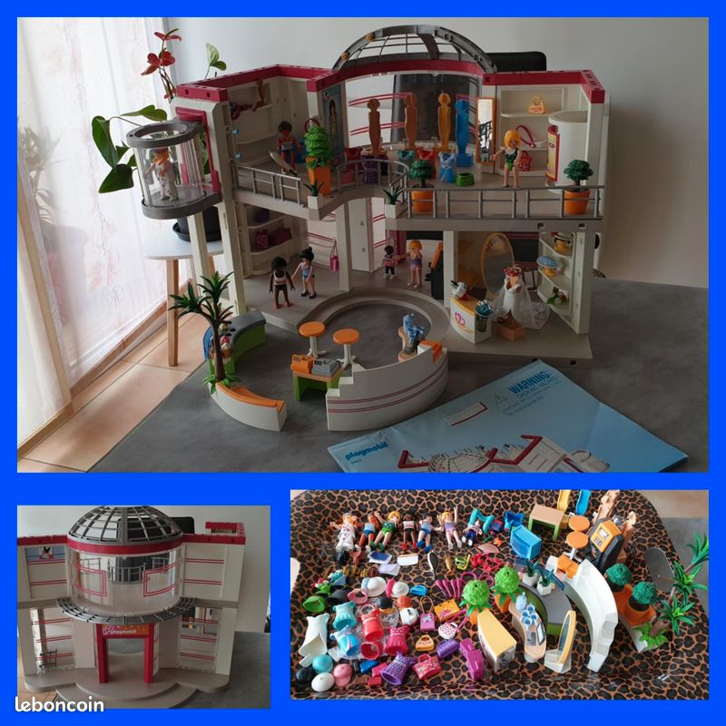 Grand magasin aménagé Playmobil 5485 : Achat occasion | Poupées Playmobil Très bon état