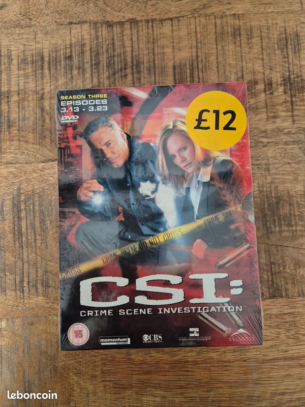 DVD CSI en anglais (saisons 2 et 3) (image 3)