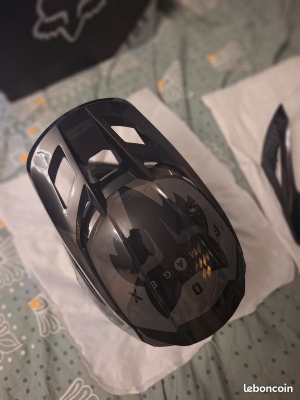 Vend Casque Fox V2 Nobyl noir (image 4)
