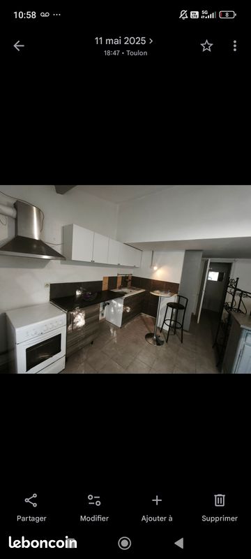 Appartement 1 pièce 23 m² · à La Crau · 23 m² · 550 €/mois