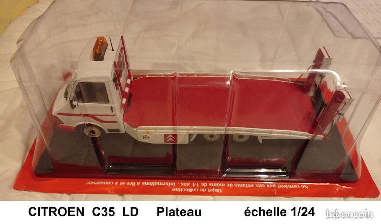Camion Citroën C35 D Plateau Dépanneuse Hachette 1/24